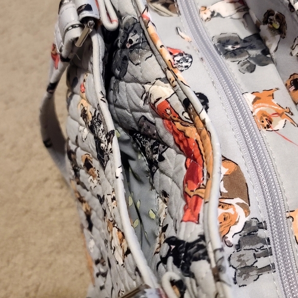 Vera Bradley, Dog Show Tote Bag - Grayish Blue - Picture 9 of 11